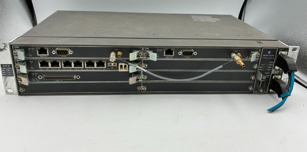 ALCATEL-LUCENT 7705 SAR-8 Router with CSM A8  Service Aggregation Router