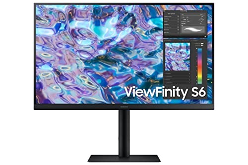 BLACK - SAMSUNG VIEWFINITY S6 27" 2K MAX 75 HZ HDMI DISPLAYPORT LS27B610EQNXZA