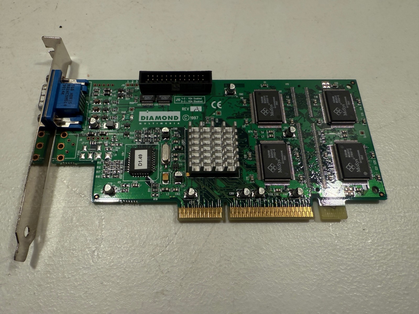 Diamond FireGL 1000 Pro Fire 1K Pro 8MB AGP VGA Video Card 23130039-401 Dell
