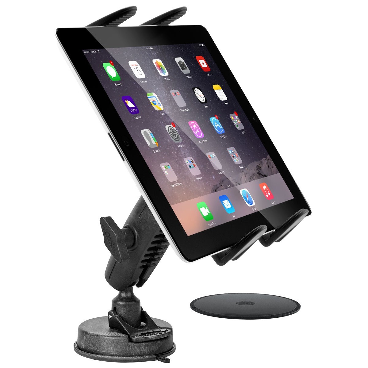 ARKON TABRM079 Sticky Suction Cup Car Mount for Apple iPad iPad Air iPad Pro