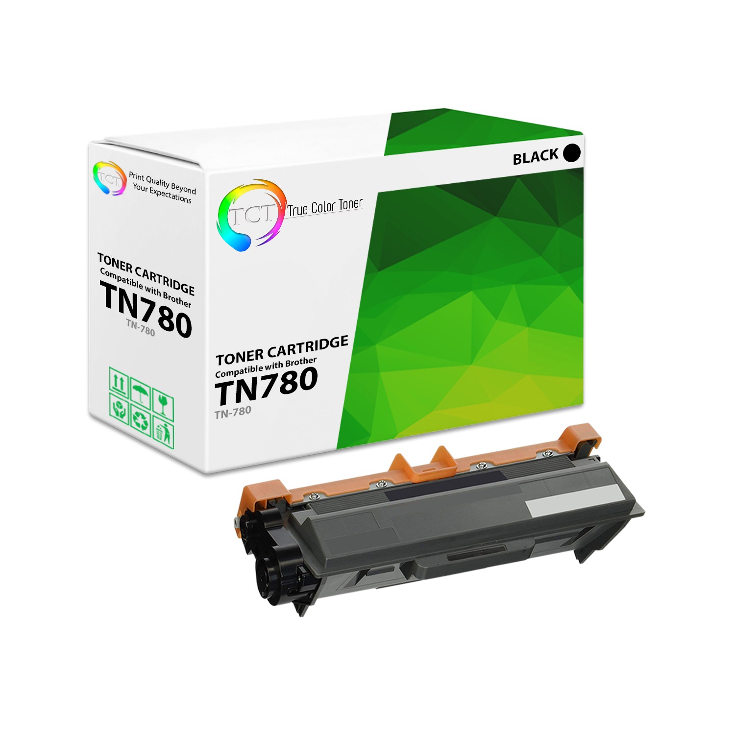 TCT TN780 Super High Yield Compatible Toner For Brother HL 6180dw 6180dwt MFC