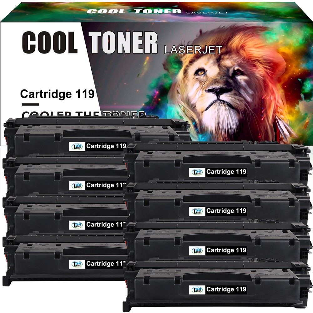 8PK CRG119 Toner for Canon 119 LBP6300dn ImageClass MF5880dn MF5950dw Printer