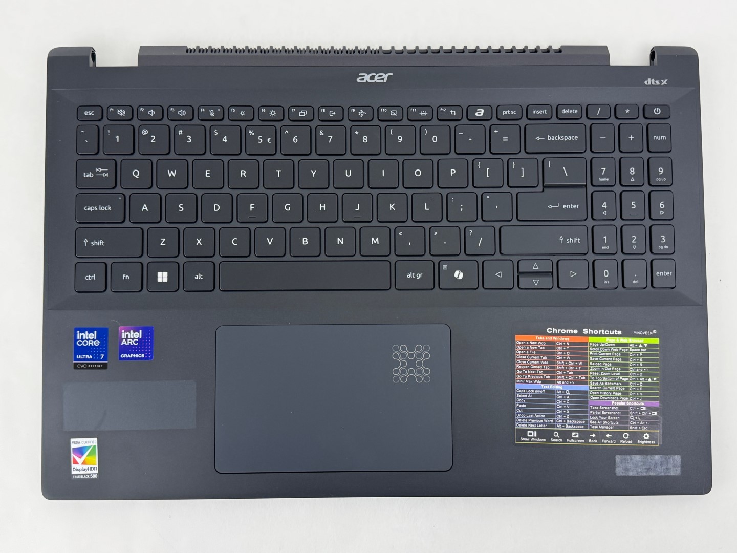 Keyboard Palmrest Bottom for Acer Swift 16AI SF16-51T-76TG