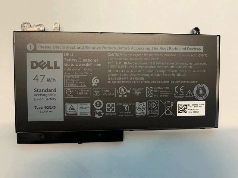 OEM Genuine NGGX5 Battery For DELL Latitude E5570 E5250 E5270 E5470 JY8D6 954DF