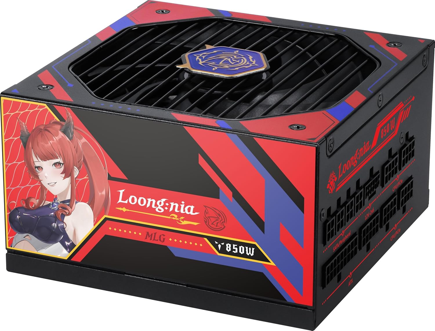 A850GLS MLG Edition, Fully Modular Compact Gaming 850W Power Supply, 80+ Gold, A