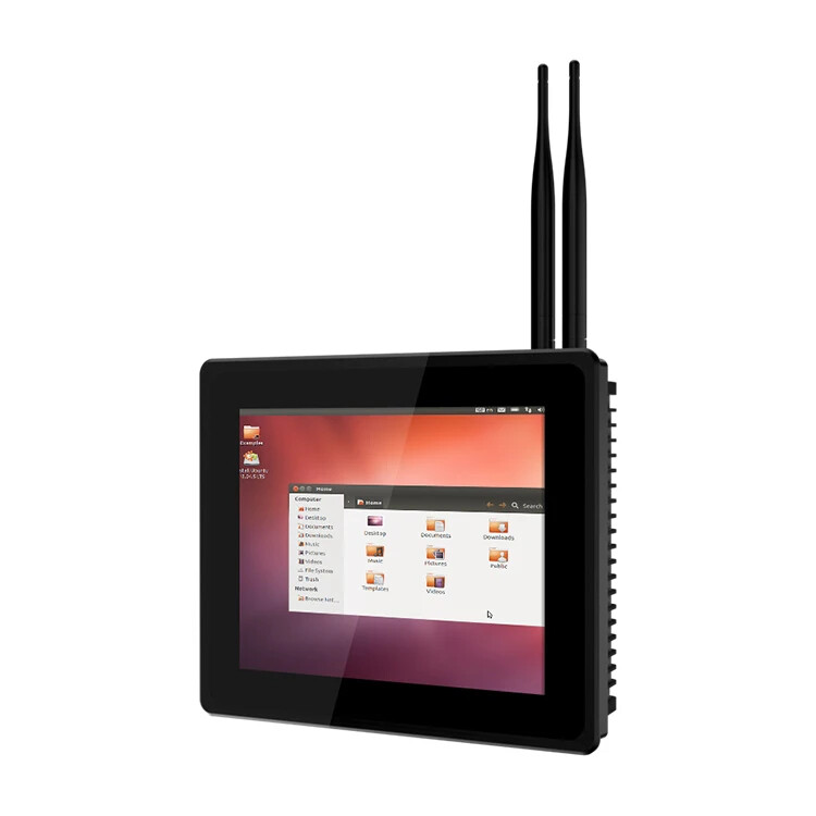 IP65 Industrial Embedded 10 Inch Fanless Android All in One Capacitive PC