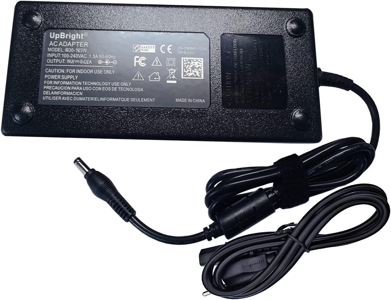 19V AC/DC Adapter Compatible with Minisforum AtomMan X7 Ti Mini Core 185H