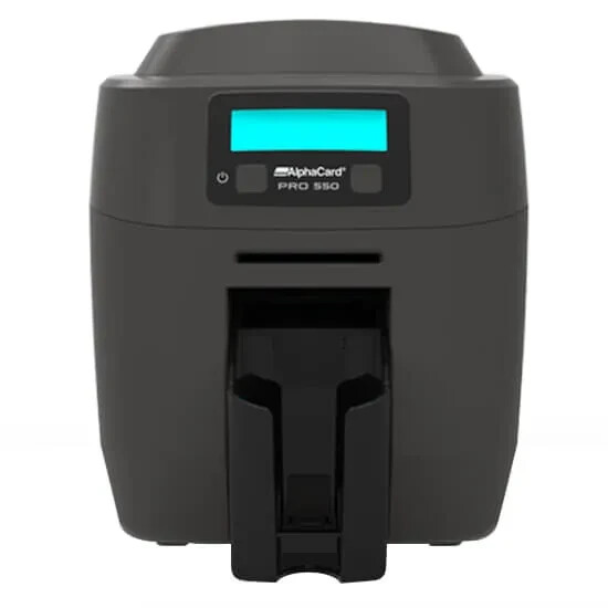 AlphaCard Pro 550 ID Card Printer 3300-0001-AP (Single Sided Printing)