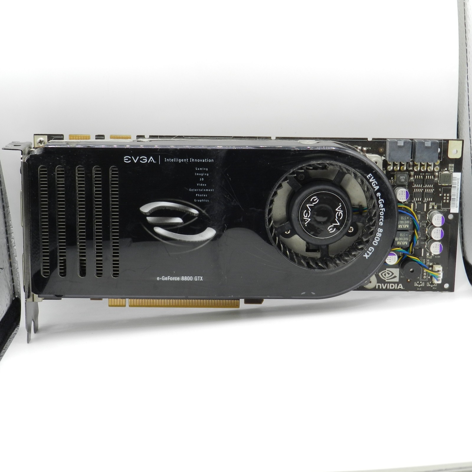 EVGA NVIDIA GeForce 8800 GTX 768MB GDDR3 e-GeForce Graphics Card GPU - TESTED