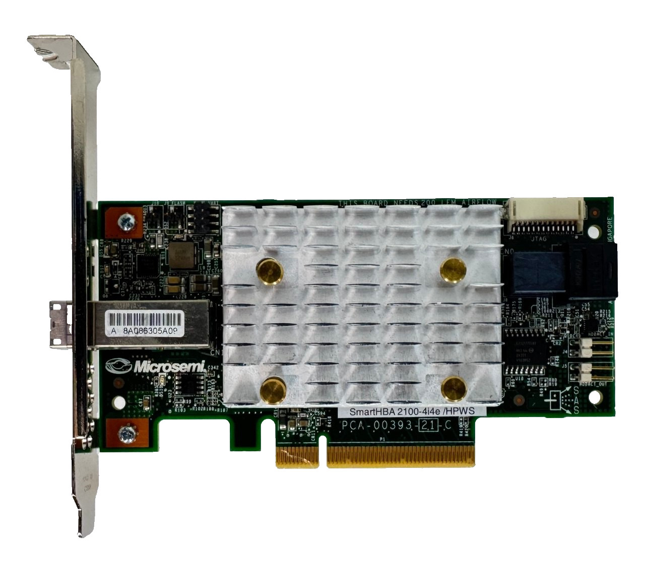HP Microsemi SmartHBA 2100-4i4e 12Gb/s PCIe 3.0 SAS/SATA RAID Host Bus Adapter