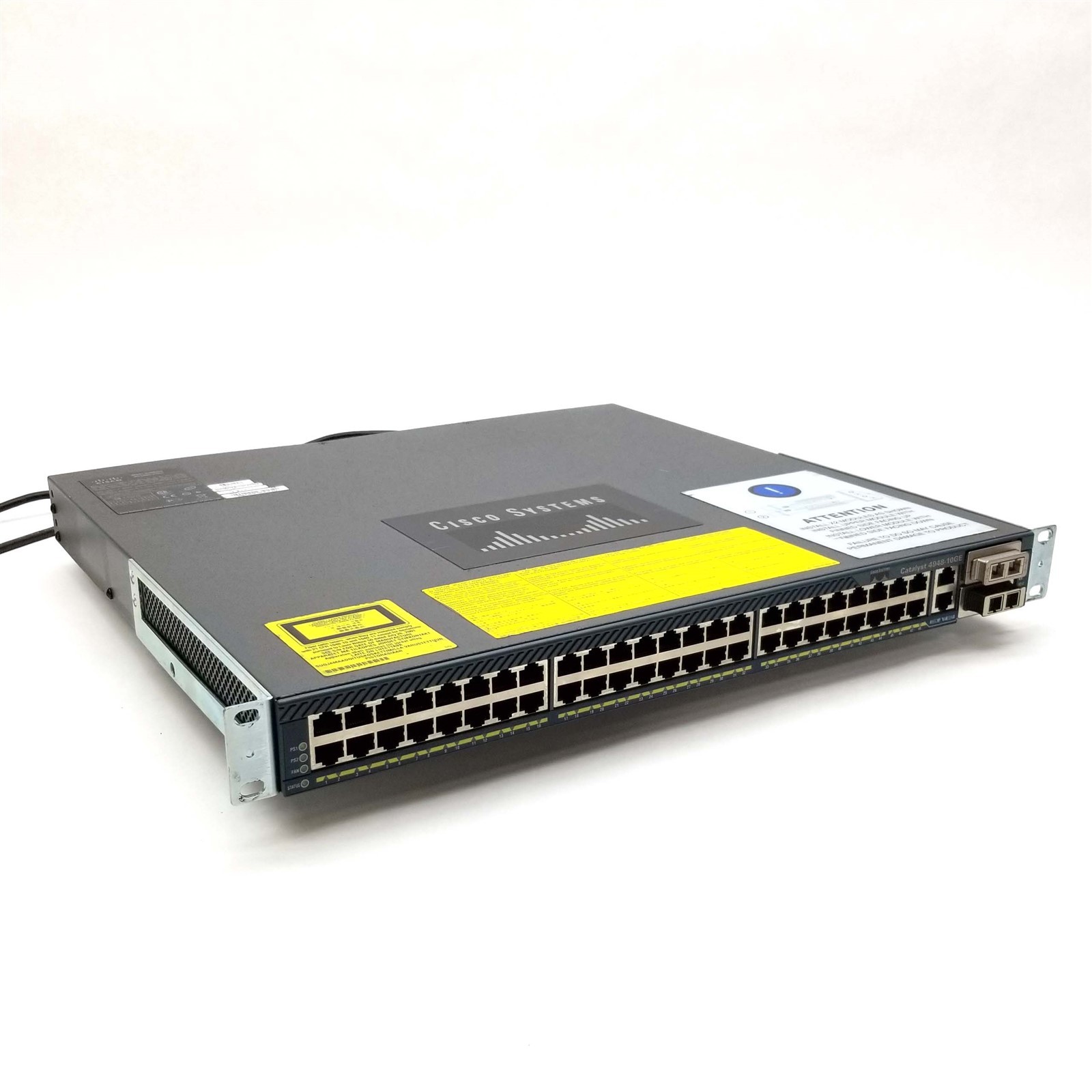 Cisco Catalyst 48-Port Managed Switch 4948-10GE Ethernet 2*Optical Transceivers