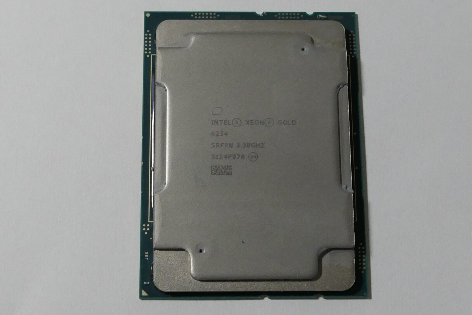 Matched Pair Intel Xeon Gold 6234 3.3GHz 24.75MB 8-Core LGA3647 CPU _ SRFPN