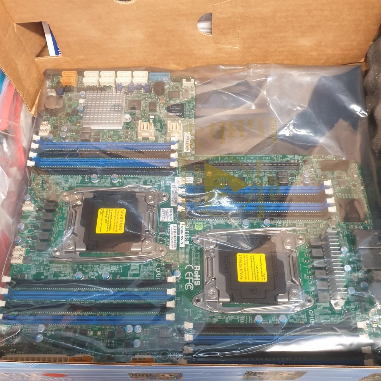 Supermicro X10DRW-N Dual LGA2011-3 E5-2600v4 Motherboard (£590 0% VAT)