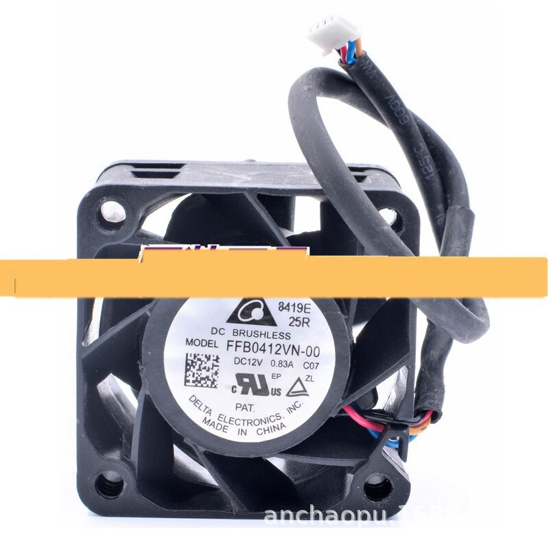 1PCS  Delta FFB0412VN-00 4028 12V 0.83A Server Power Supply Cooling Fan
