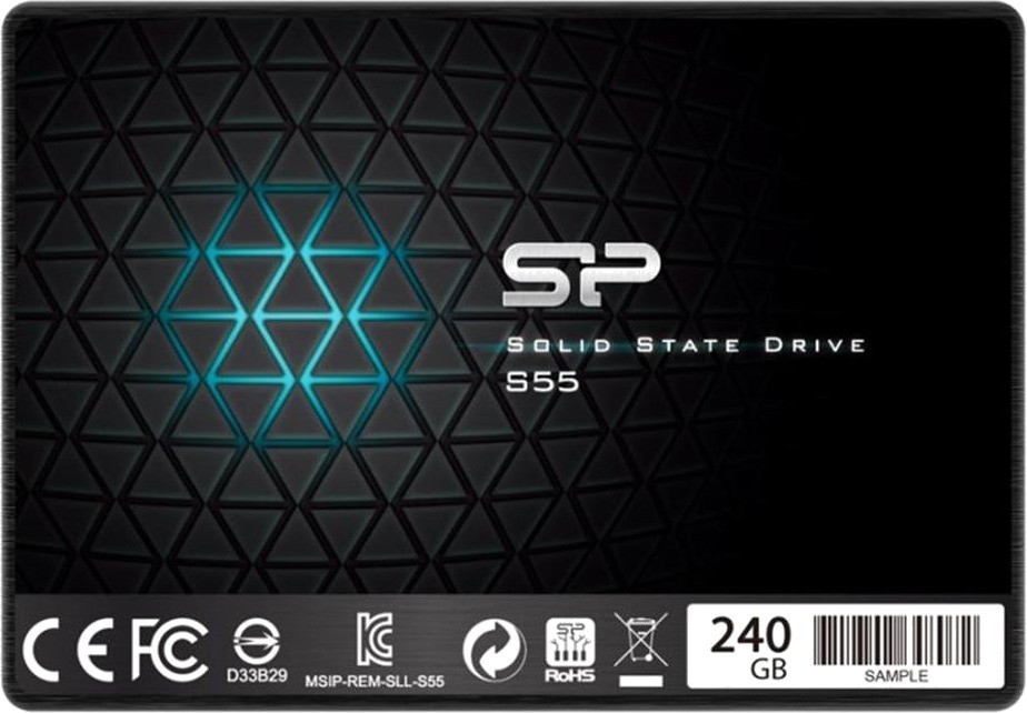 SILICON POWER 2.5-Inch Internal SATA III SSD SLIM-S55 240GB