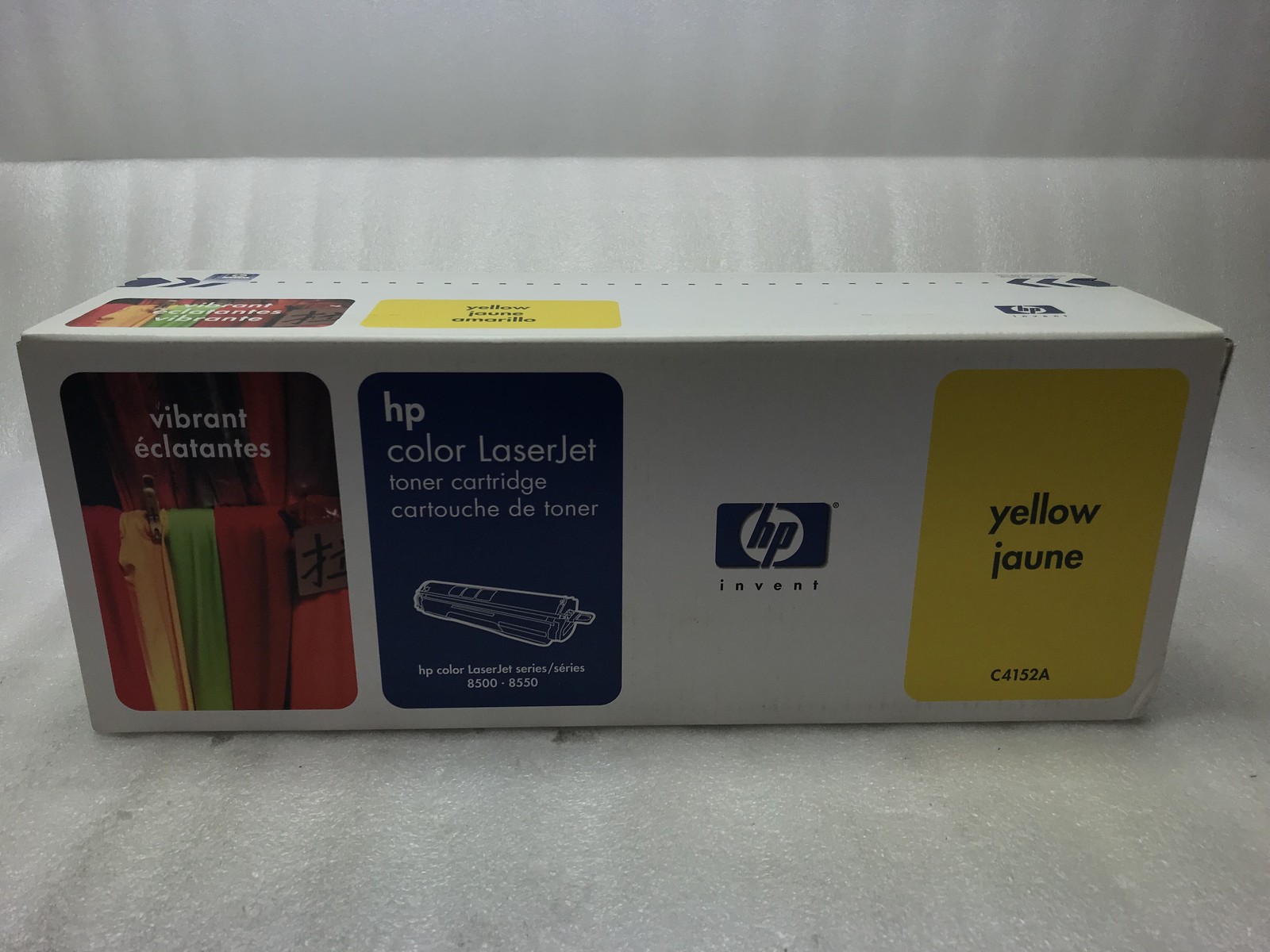 Genuine OEM Sealed HP Invent C4152A Yellow LaserJet Toner Cartridge