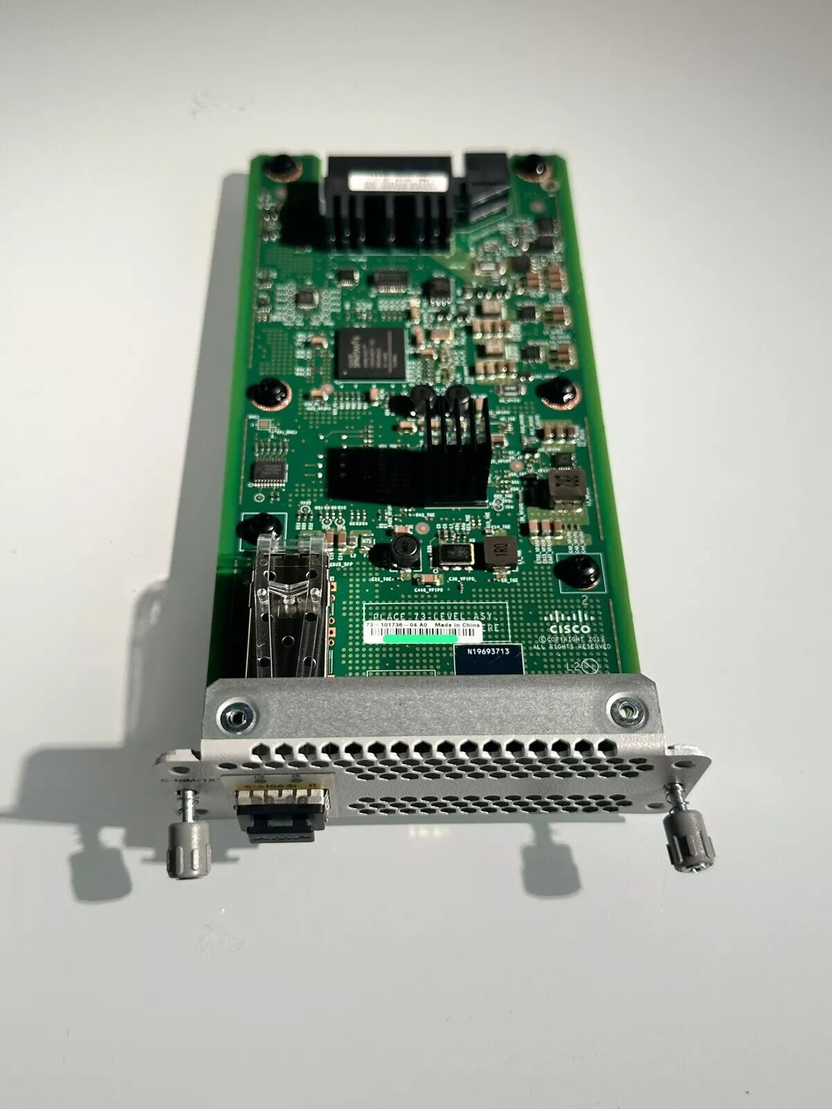 Cisco C-NIM-1X 1-Port 10G SFP+ Catalyst NIM Module