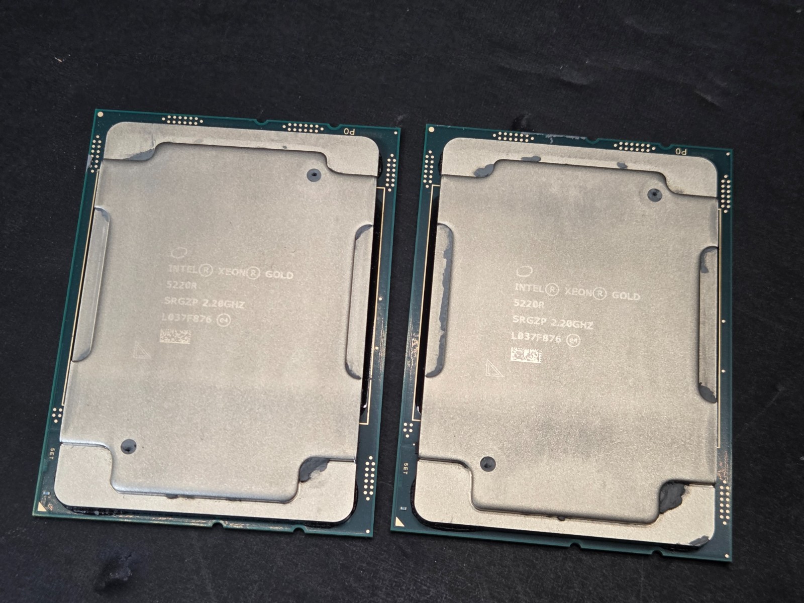 Matched Pair of Intel® Xeon® Gold 5220R Processor - 2.2GHz Clock 24-Core SRGZP