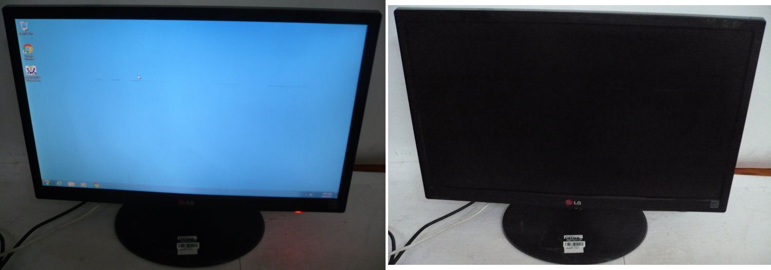 LG 23EN43T-B LIGHT USE, SCRATCH