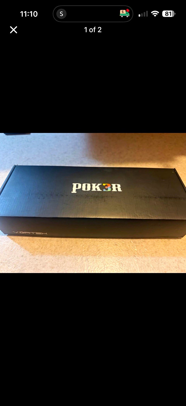 Vortex POK3R Compact Wired Mechanical Keyboard, Black, English QWERTY