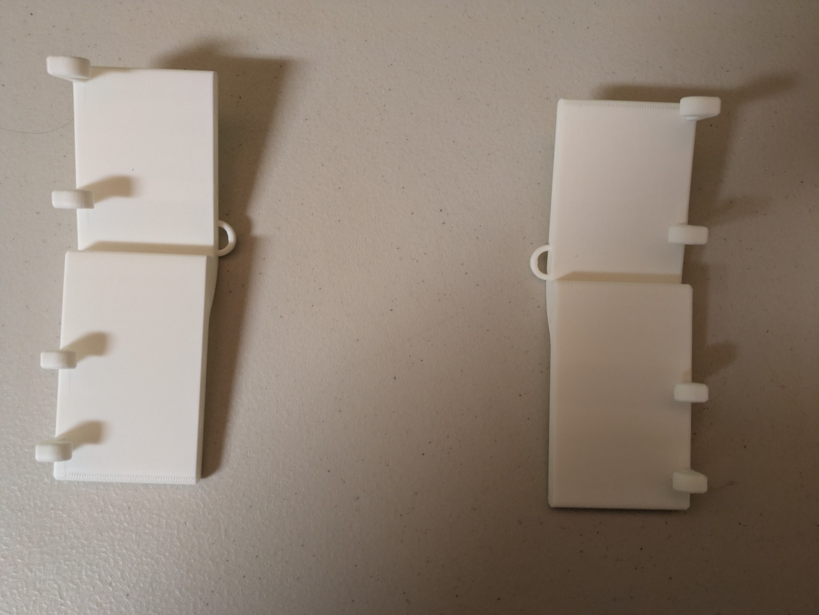 Lenovo Duet 11 Snap-On Hinge Rails – Lap Stability Adapter 3D Printed, No Mods