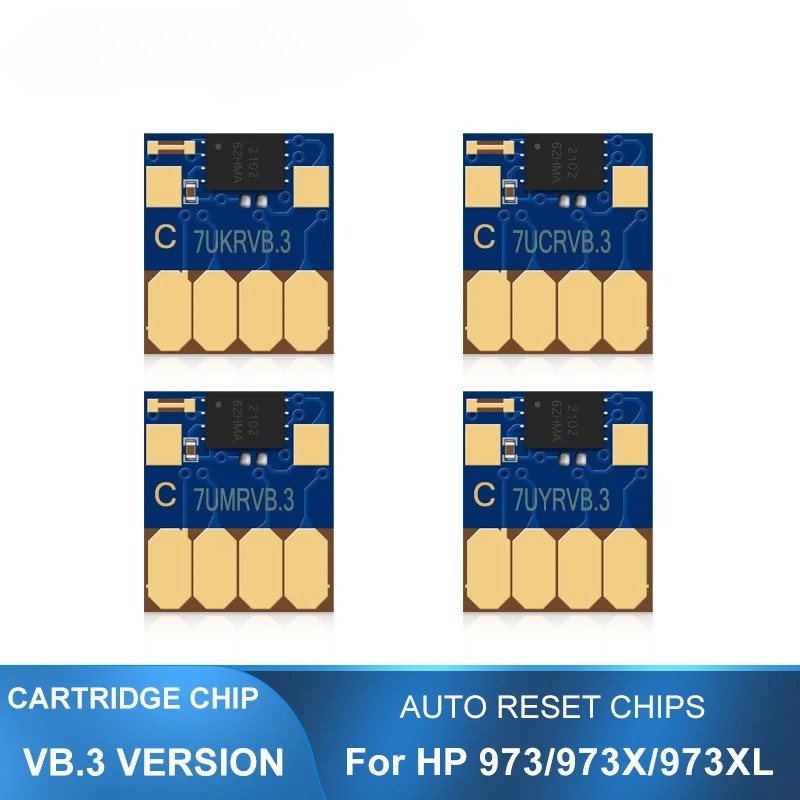 973 973XL 973X CISS Auto Reset Chips For HP 352dw 377dw 452dn/dw 477dn/dw 552dw