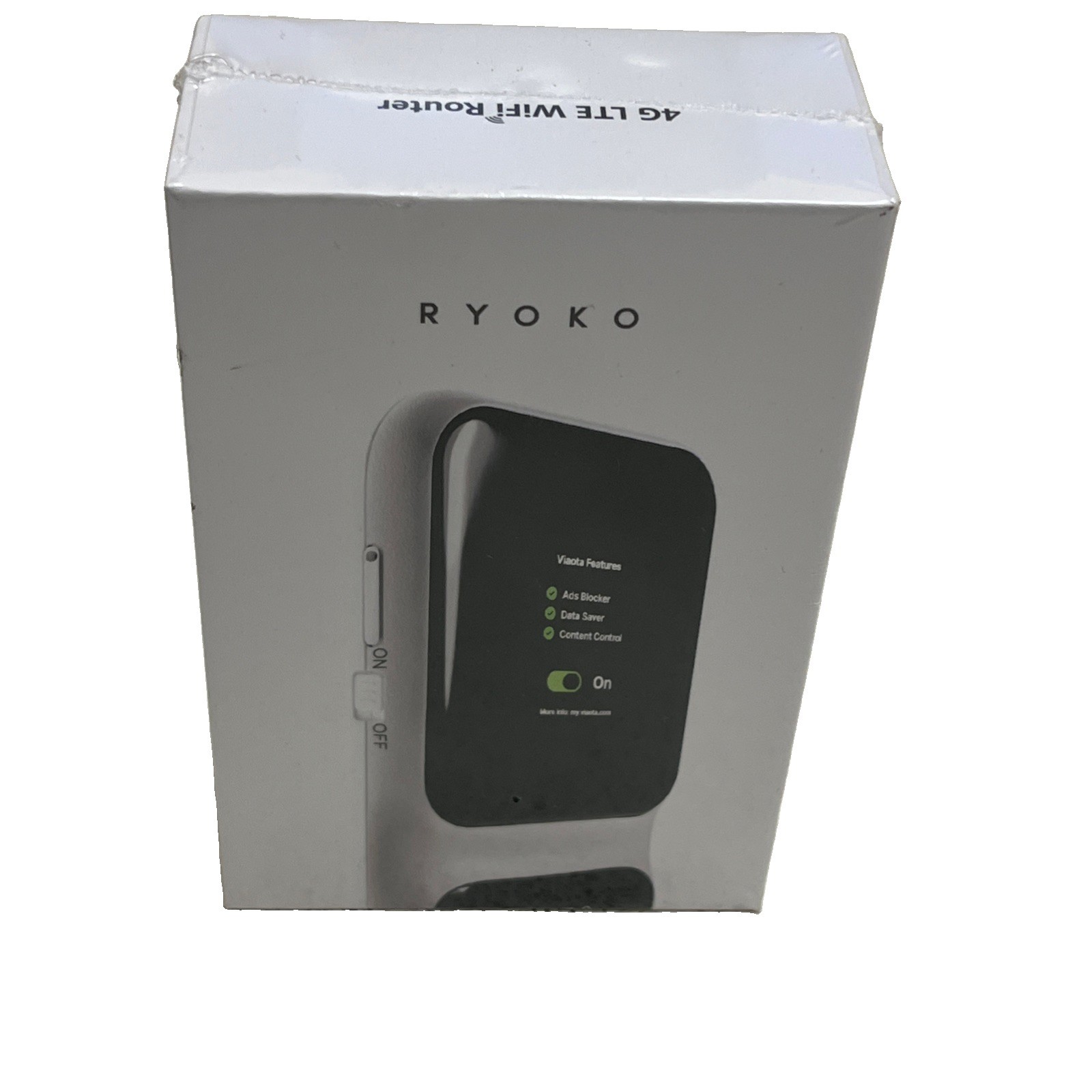 Ryoko Pro High-Speed Portable 4G LTE Wi-Fi Router - PI260107010 - NEW