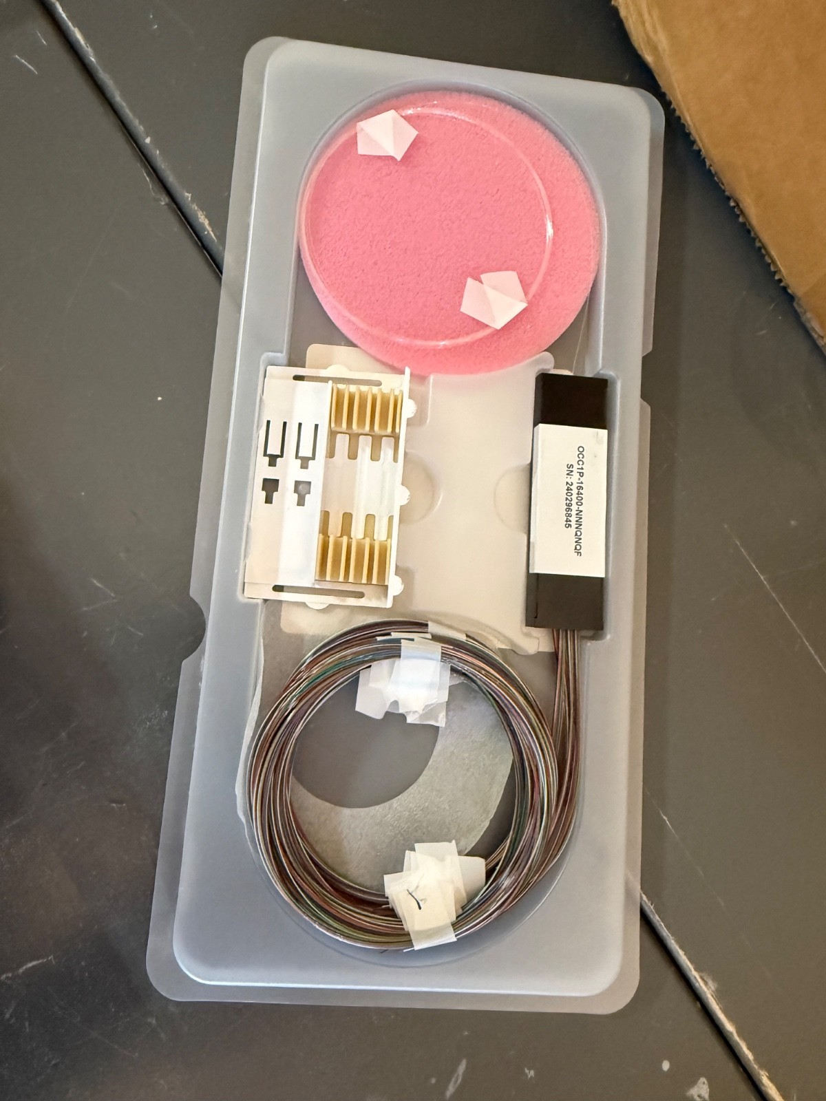FIBER OPTIC OCC1P Wideband Splitter, planar, singlemode, 1x64, symmetrical split