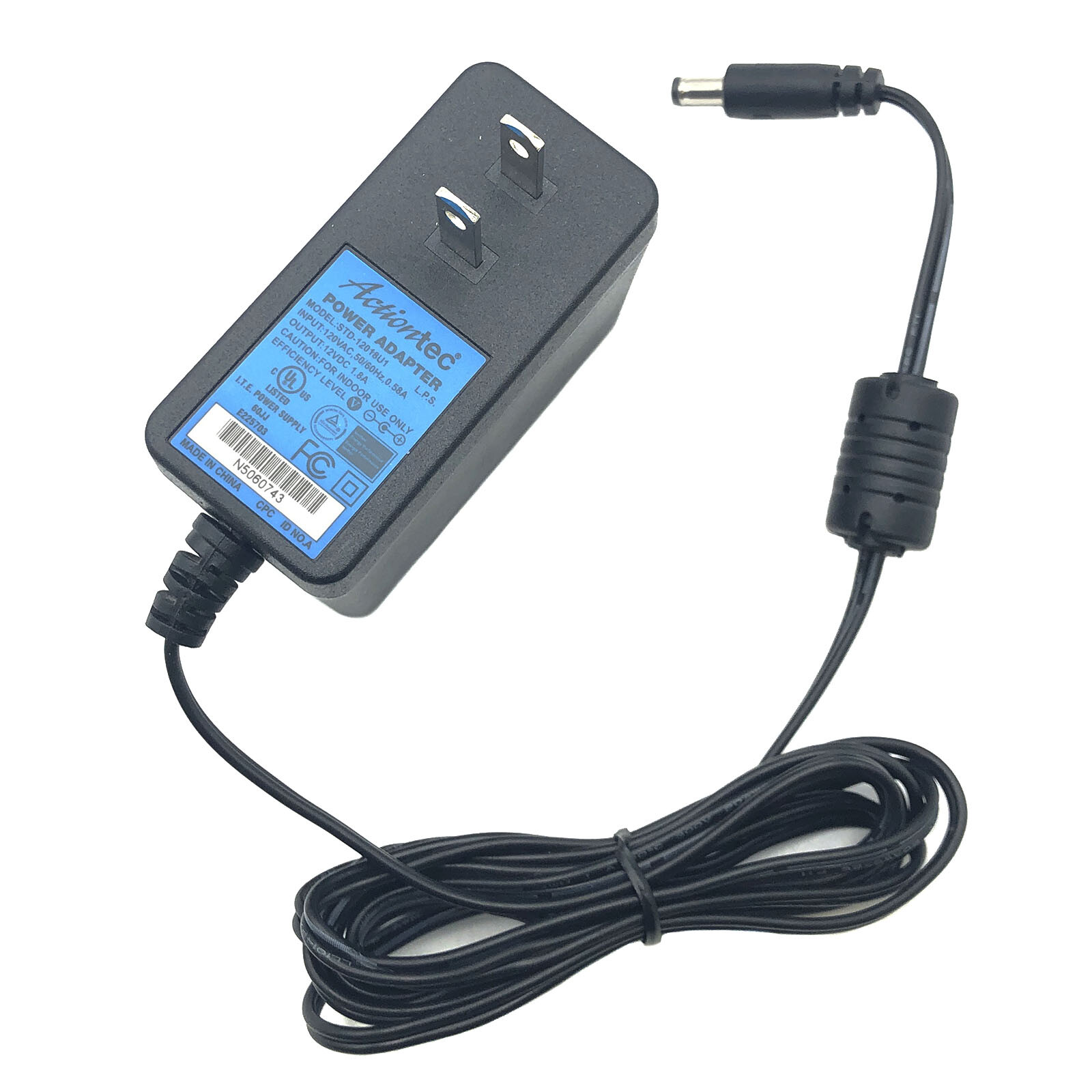 LOT OF 5 Genuine Actiontec MI424WR AC Adapter STD-12018U1 12V 1.8A Power Supply