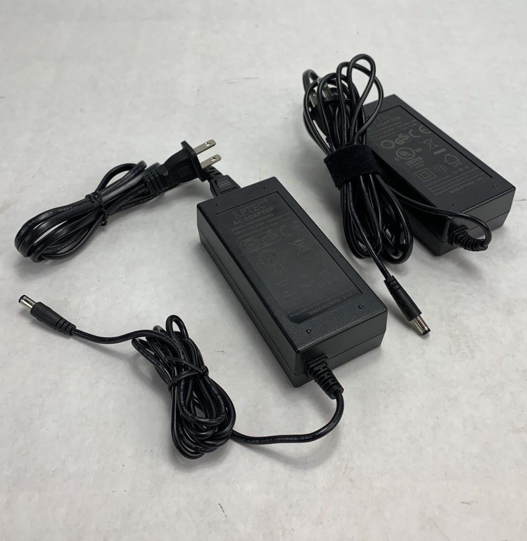 KPTEC K65S200360E2 20V 3.6A 72W AC Adapter Power Supply (Lot of 2)