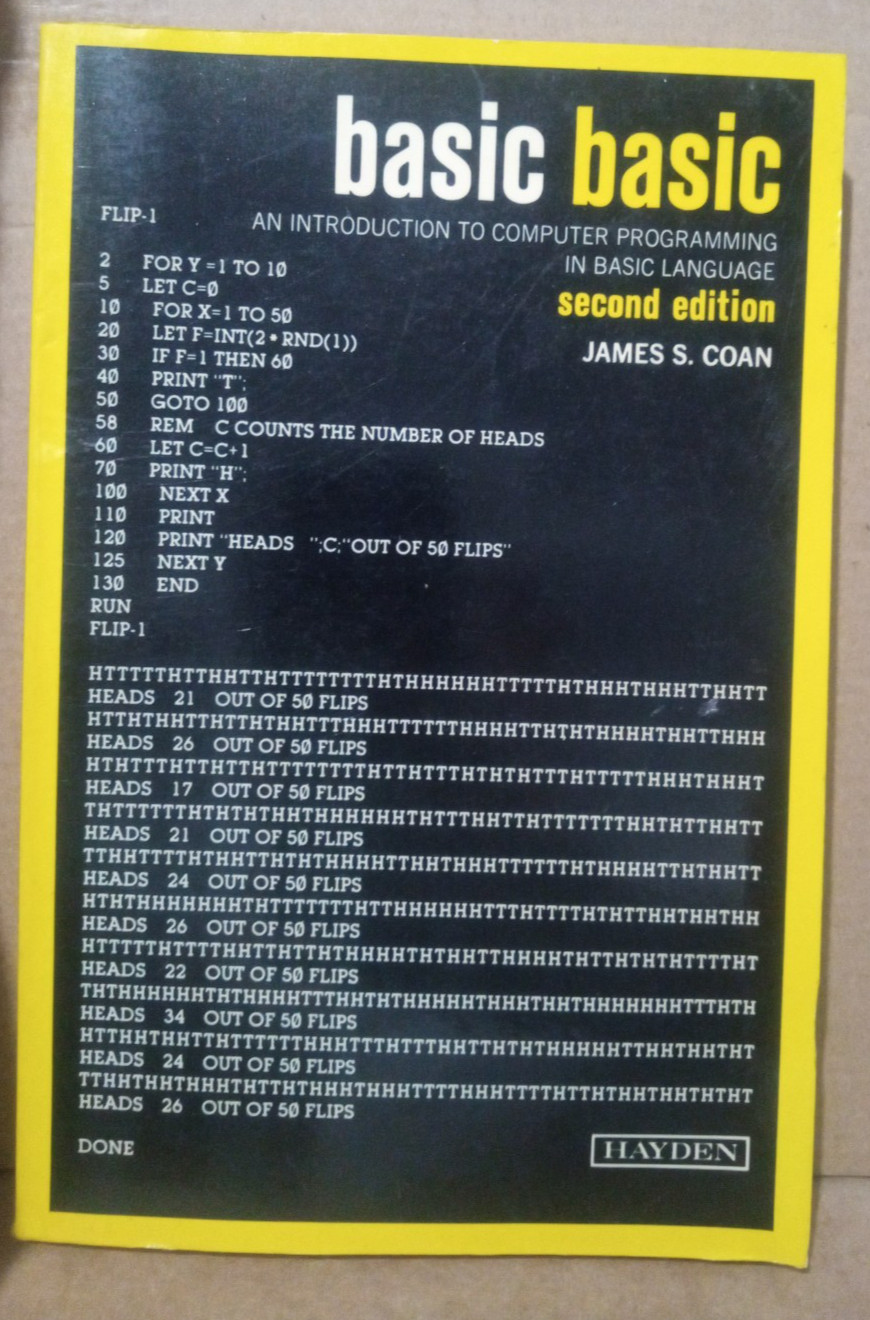 basic basic -An introduction to computer programming in basic language- Paperbac