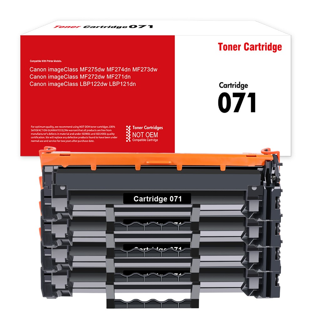 4PK 071 CRG071 Compatible Toner Cartridges for Canon imageCLASS MF272dw MF273dw