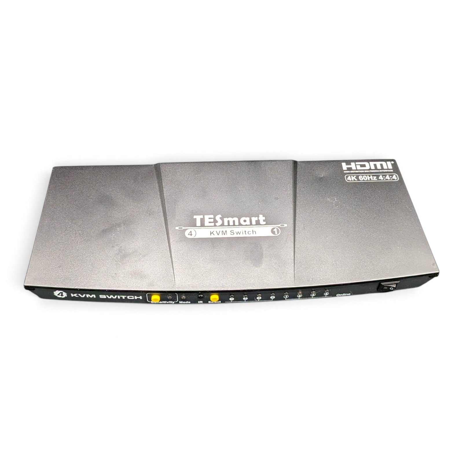 TESmart 2-Port HDMI KVM Switch UHD 4K@60Hz RGB 4:4:4 Model HKS0201A2U *Unit Only
