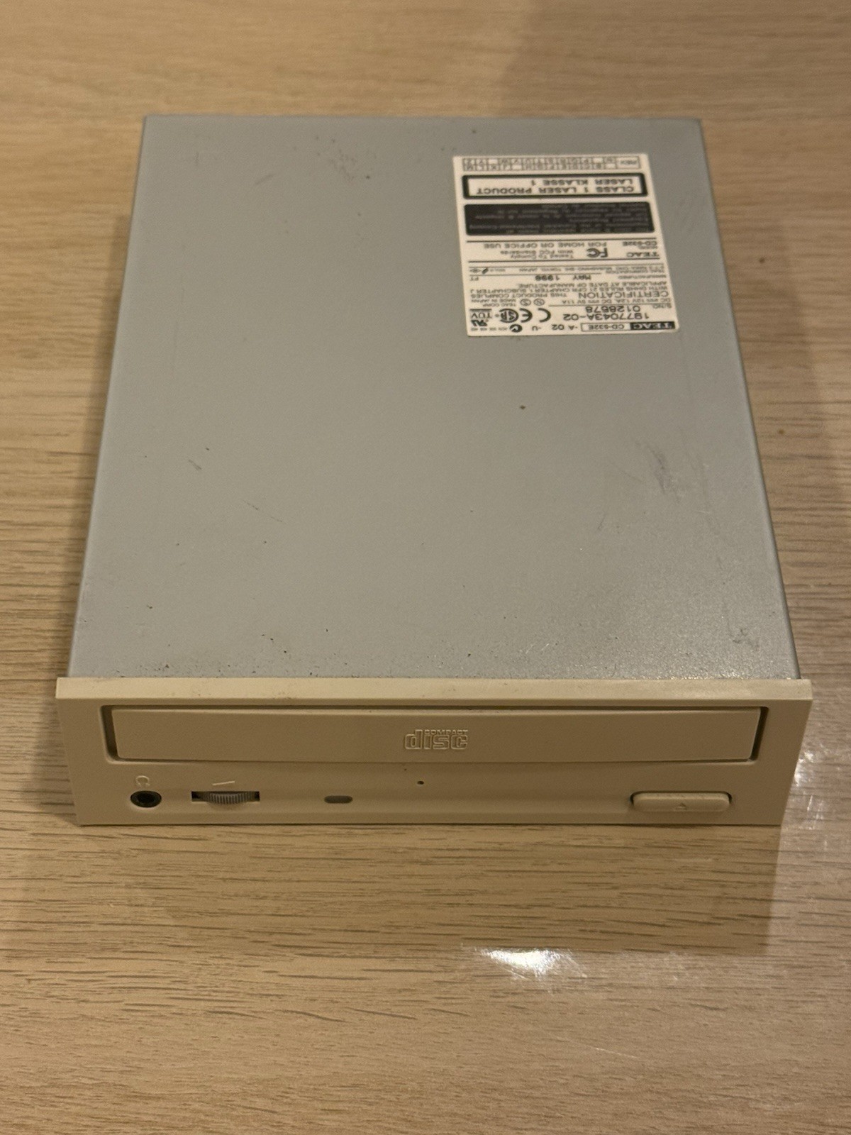 VINTAGE TEAC CD-532E 1977043A-02 CD-ROM DRIVE