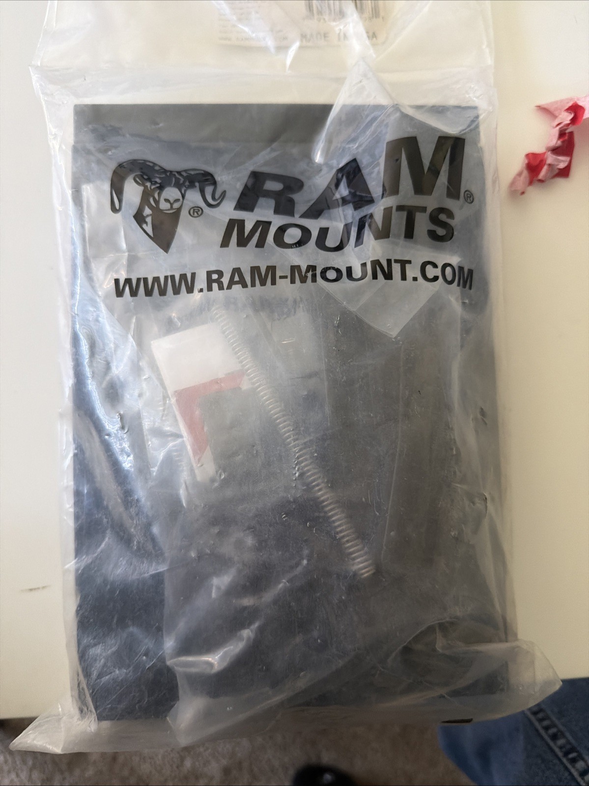 RAM Mount Tough-Tray II Netbook Tablet Spring-Loaded Mounting Cradle RAM-234-6