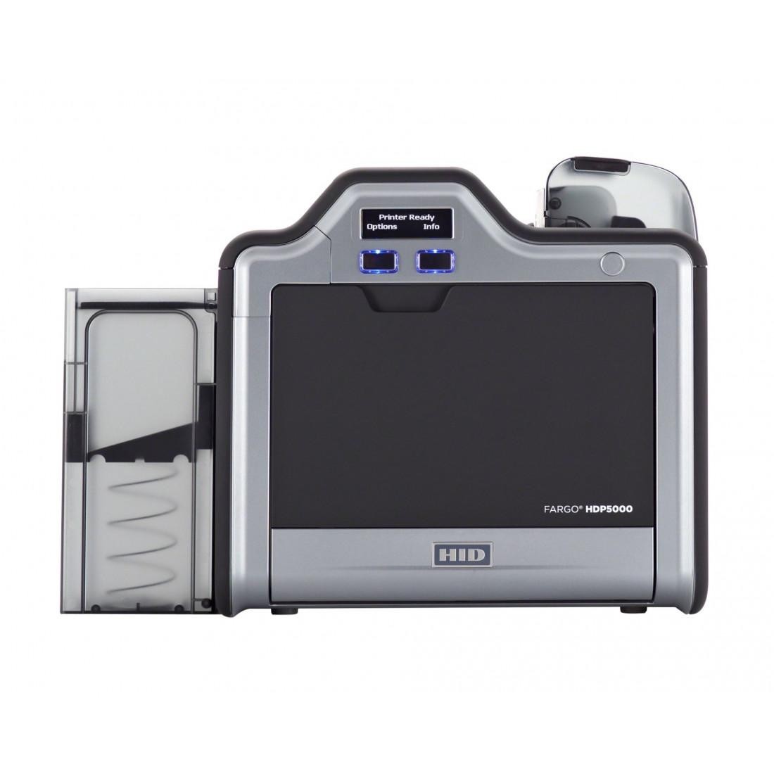 HID FARGO HDP5000 ID Card Printer Used Untested For Parts or Repair AJ