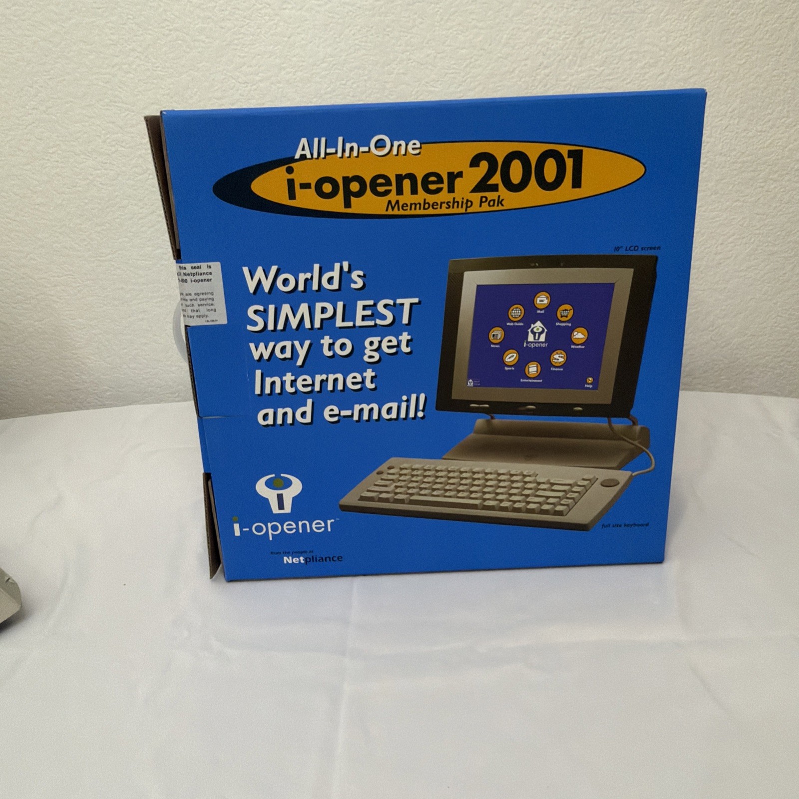 VINTAGE NETPLIANCE COMPUTER I-OPENER 2001