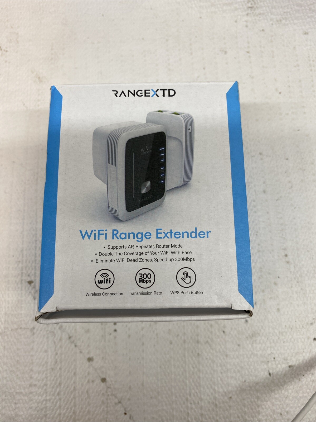 RANGEXTD WiFi Range Extender: Wireless Coverage Speed up to 300Mbps, New