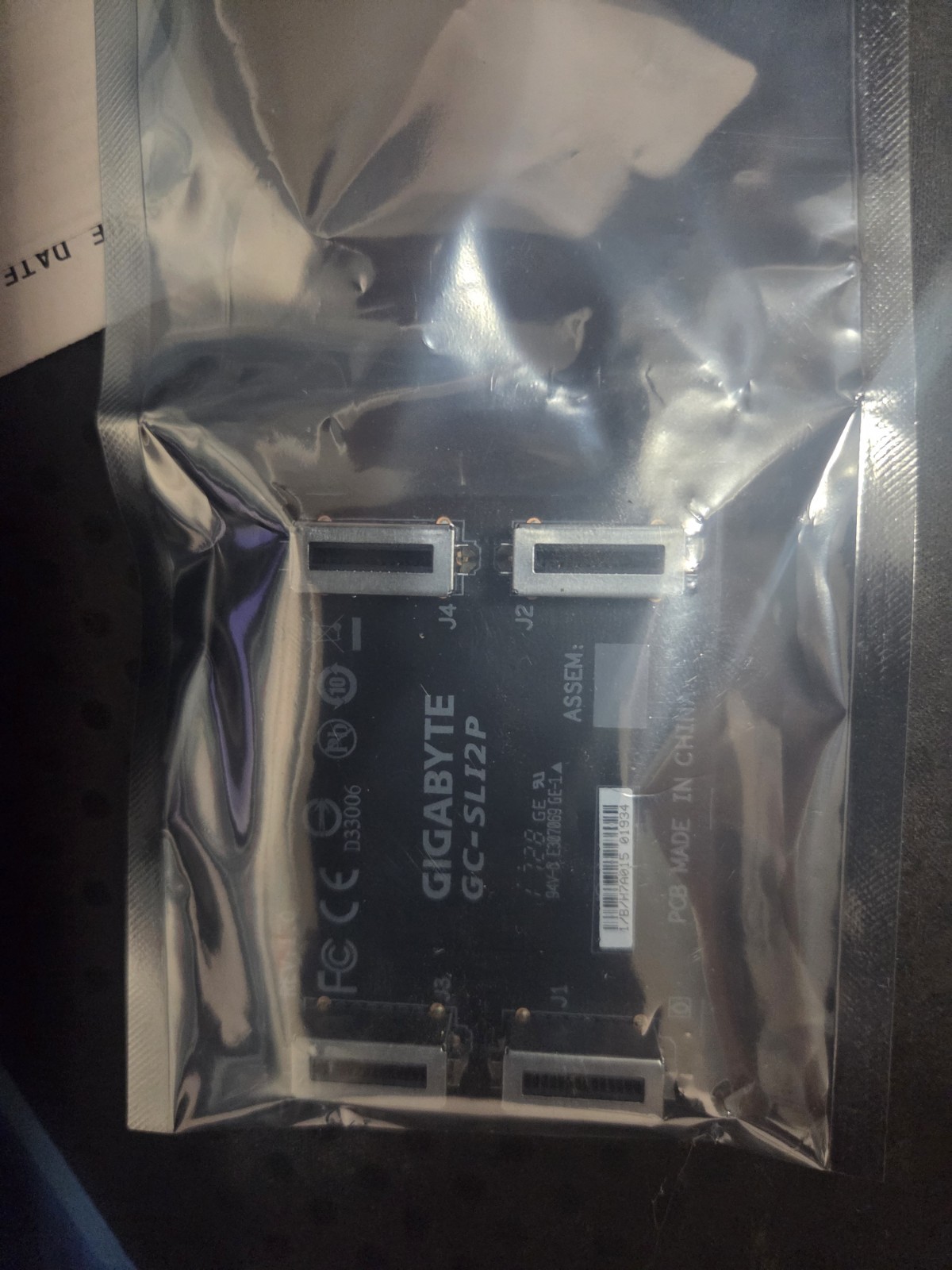 2 Way SLI Bridge Gigabyte GC-SLI12PL new Nvidia gpus
