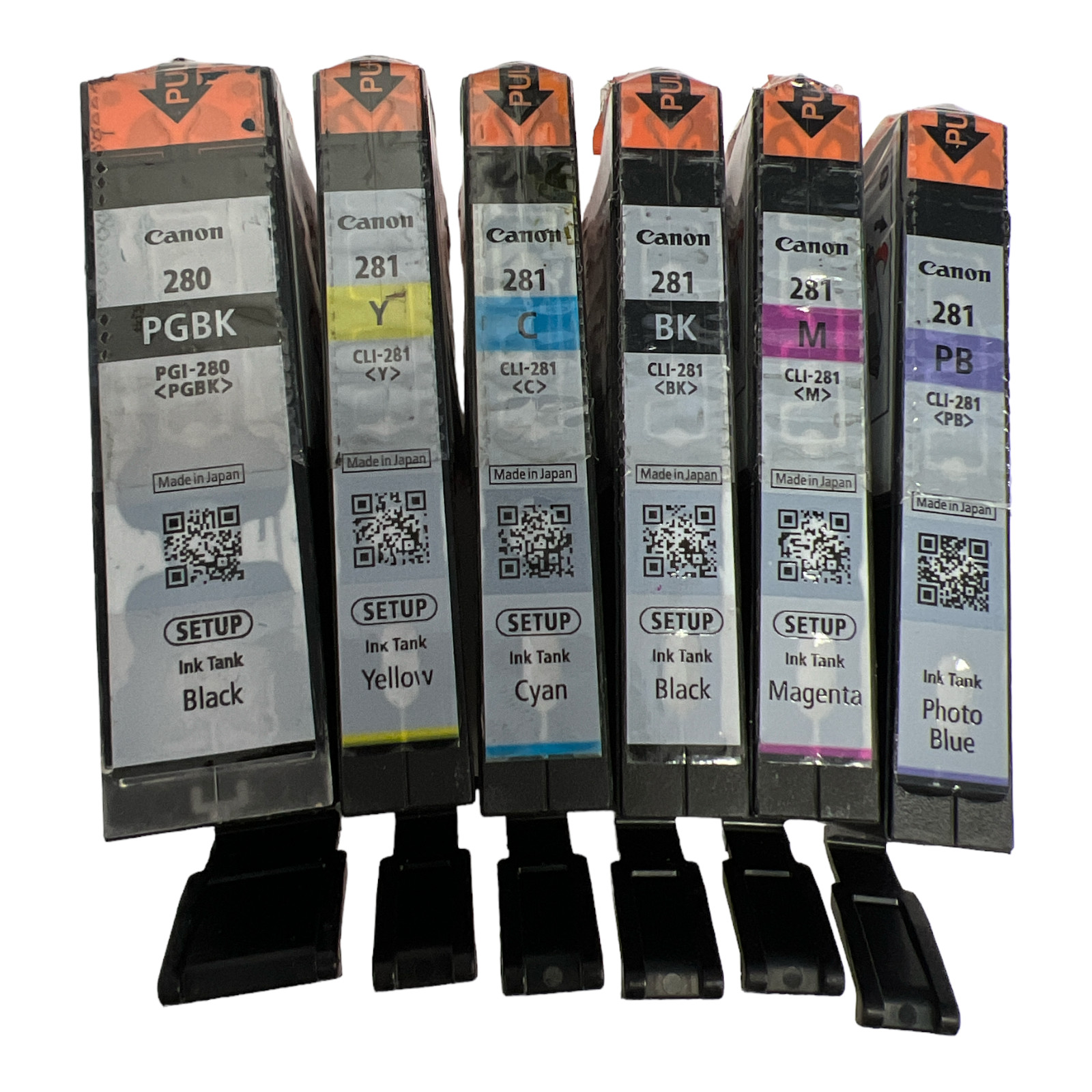 Genuine Canon PGI-280 CL-281 Setup Ink Cartridge (PBCMYB) -6PK