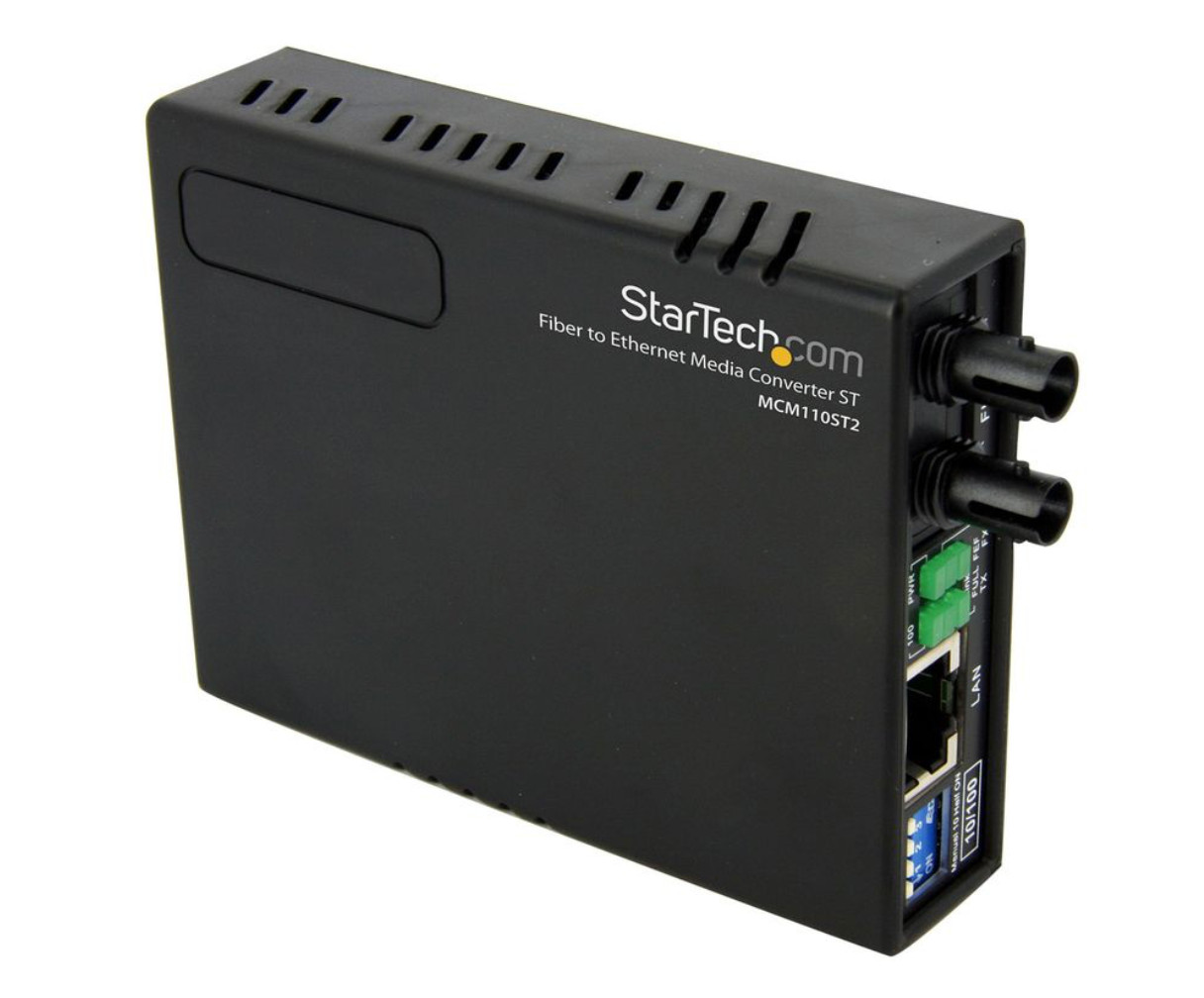 StarTech.com 10/100 Mbps Ethernet to Fiber Optic Media Converter