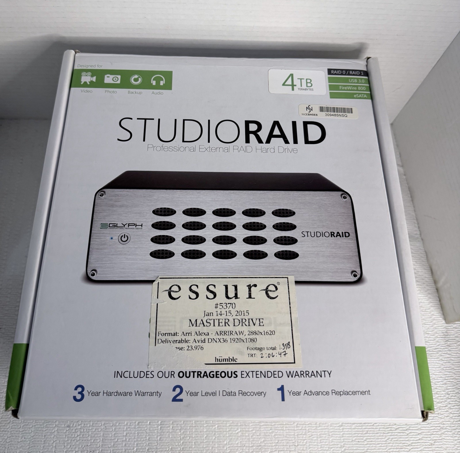 GLYPH STUDIORAID 4TB