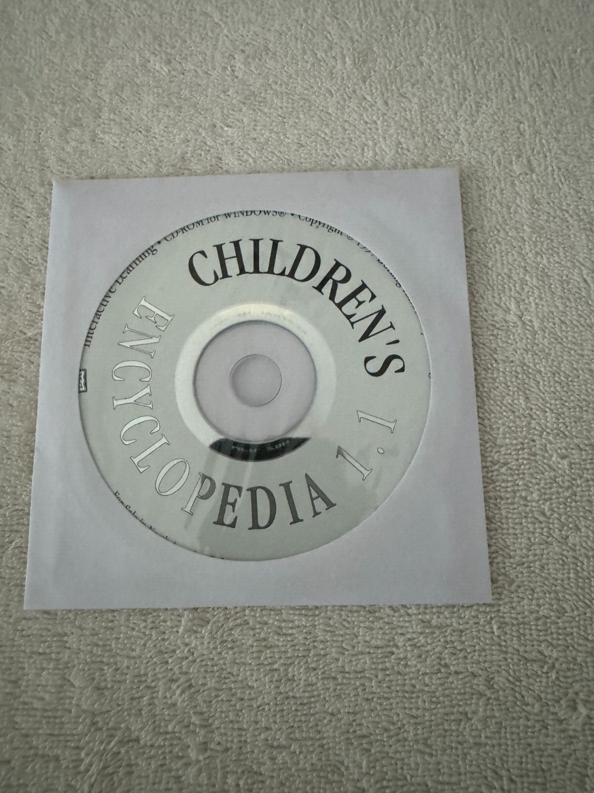 DK CHILDREN'S ENCYCLOPEDIA V1.1 - WINDOWS PC CD-ROM
