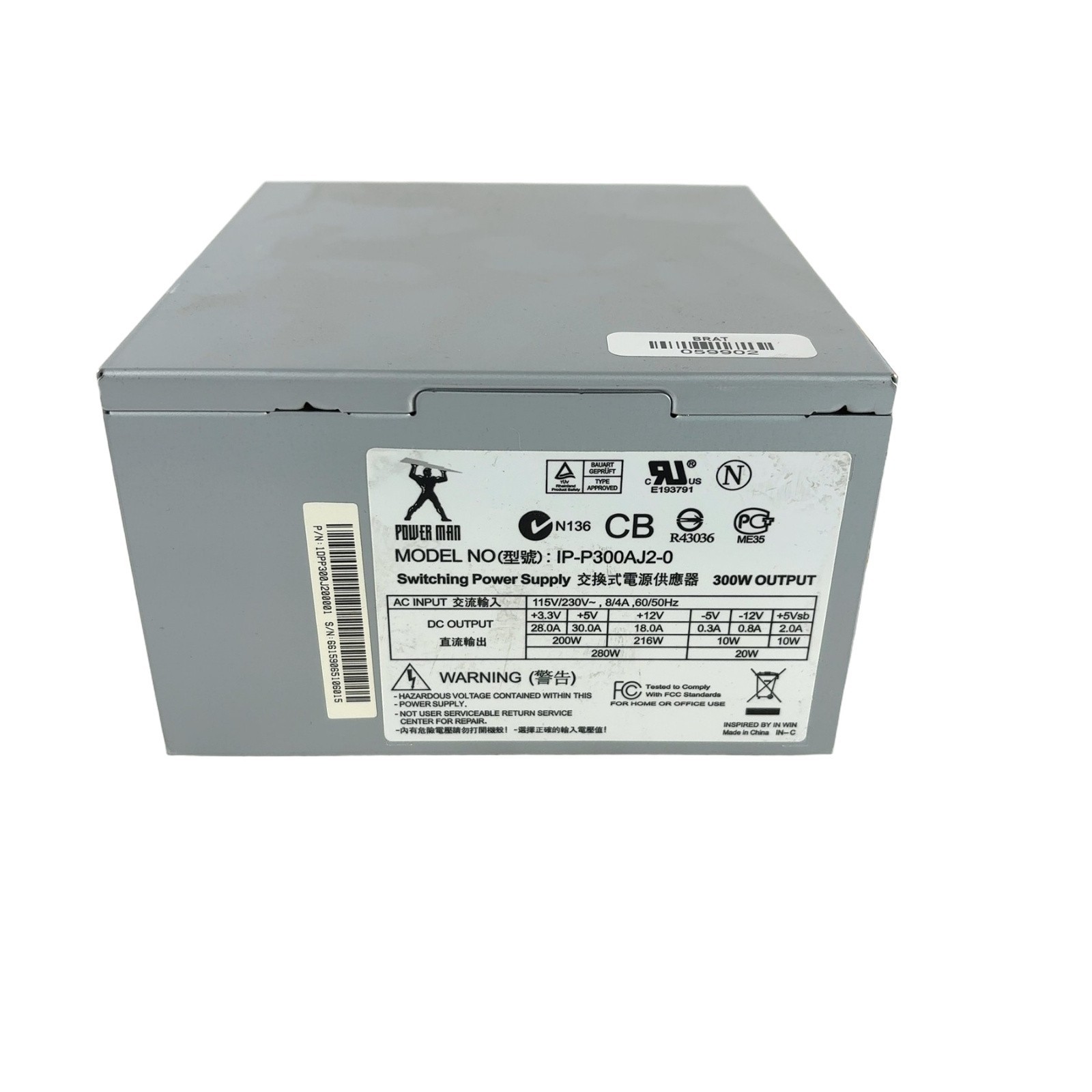 Power Man IP-P300AJ2-0 300W Power Supply