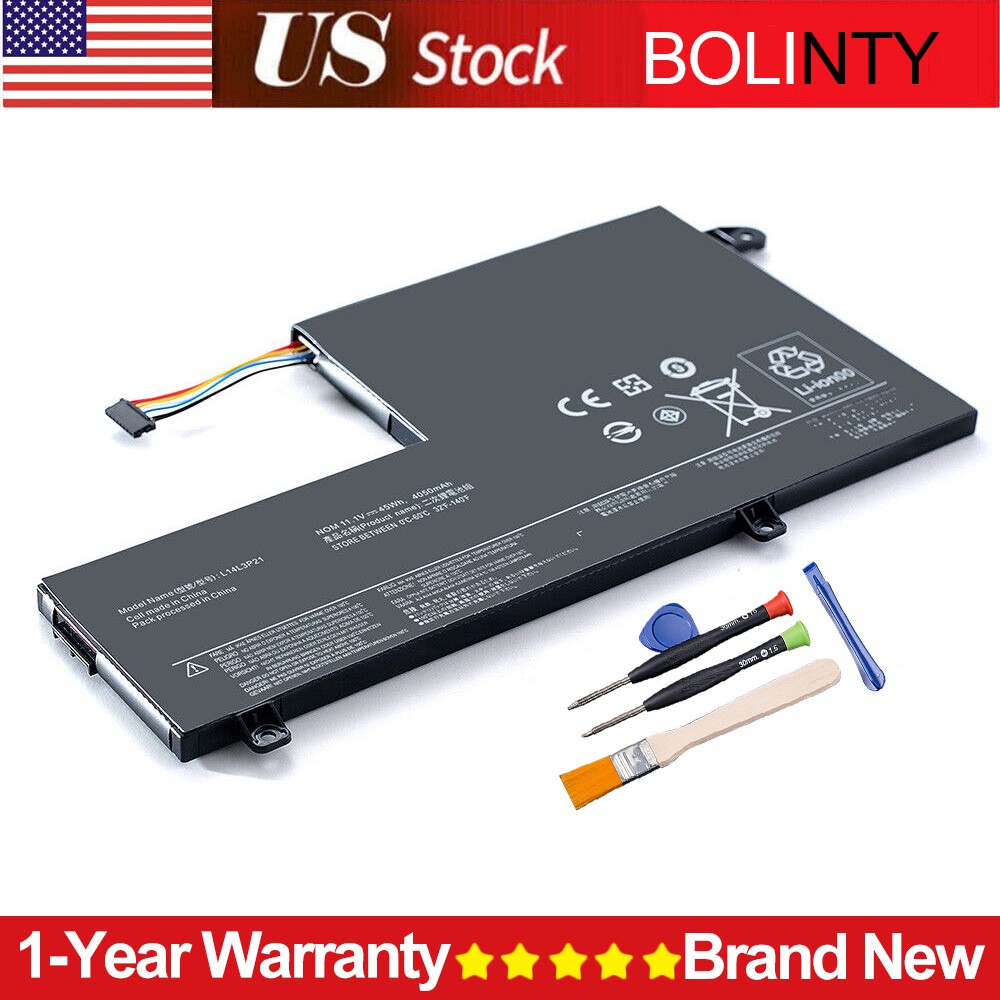 L14L3P21 L14M3P21 Battery For Lenovo Flex 3-1470 3-1480 3-1570 3-1580 4-1470