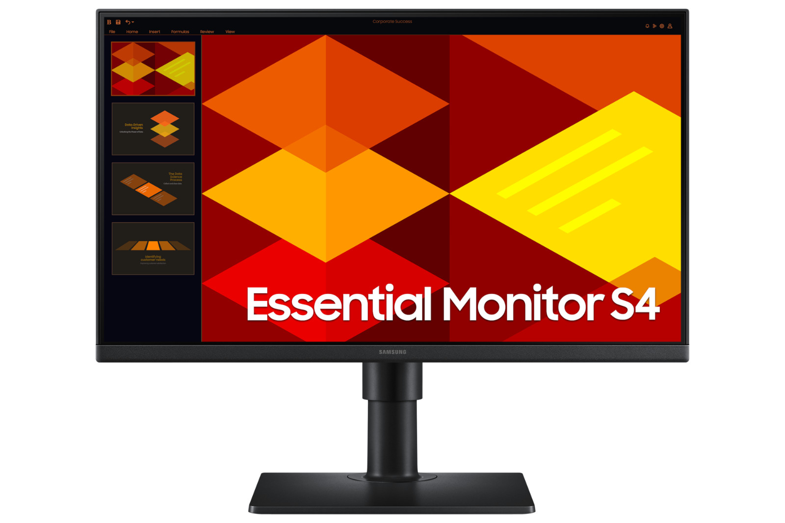 Samsung Essential S4 S27D402GAN 27" Class Full HD LCD Monitor - 16:9 - Black NEW