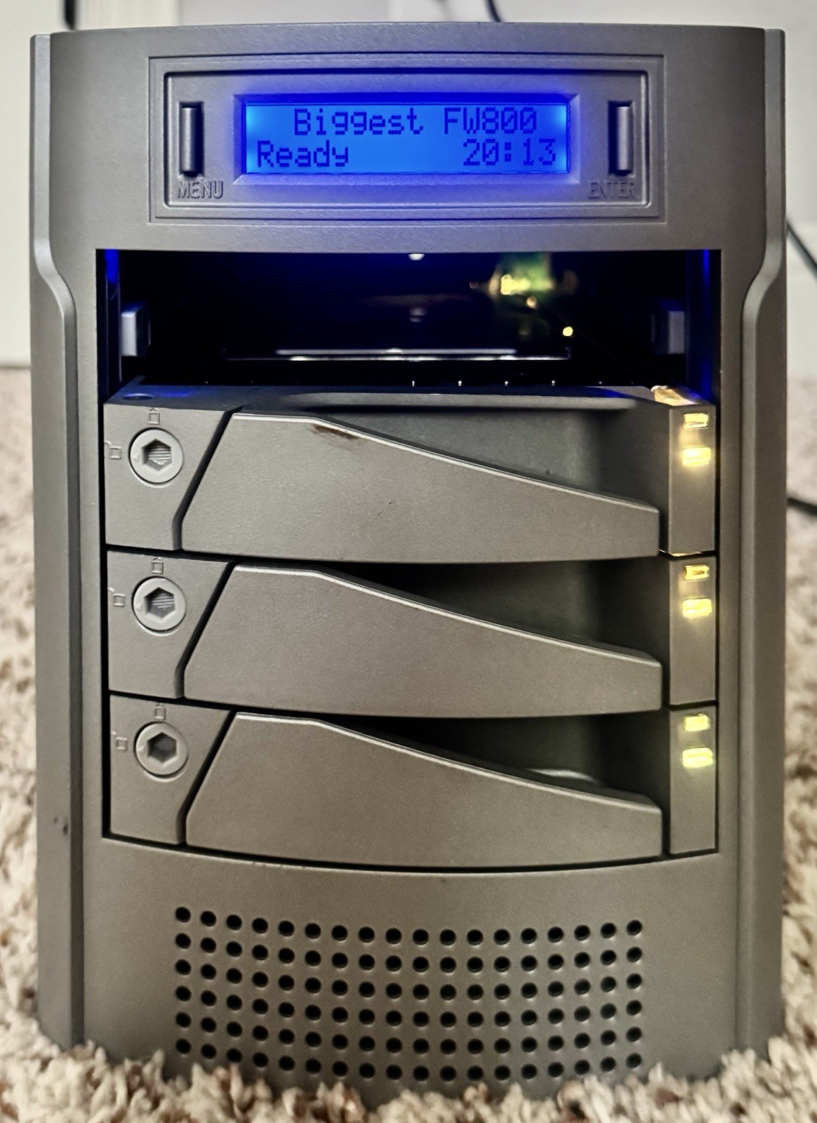 LaCie Biggest F800 301164U External Hard Drive (Excellent- See description)
