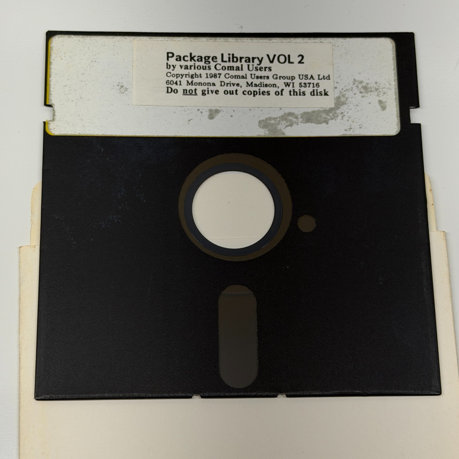 VTG Commodore 64 Package Library #2 by David Stidolph Software 5.25” Floppy Disk