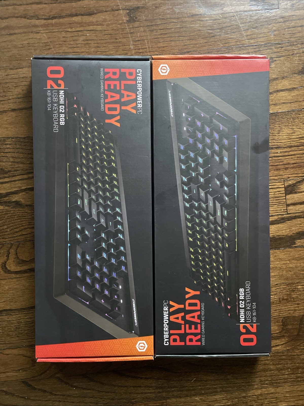 CyberPowerPC Play Ready NOHI 02 RGB USB Keyboard KB161-104
