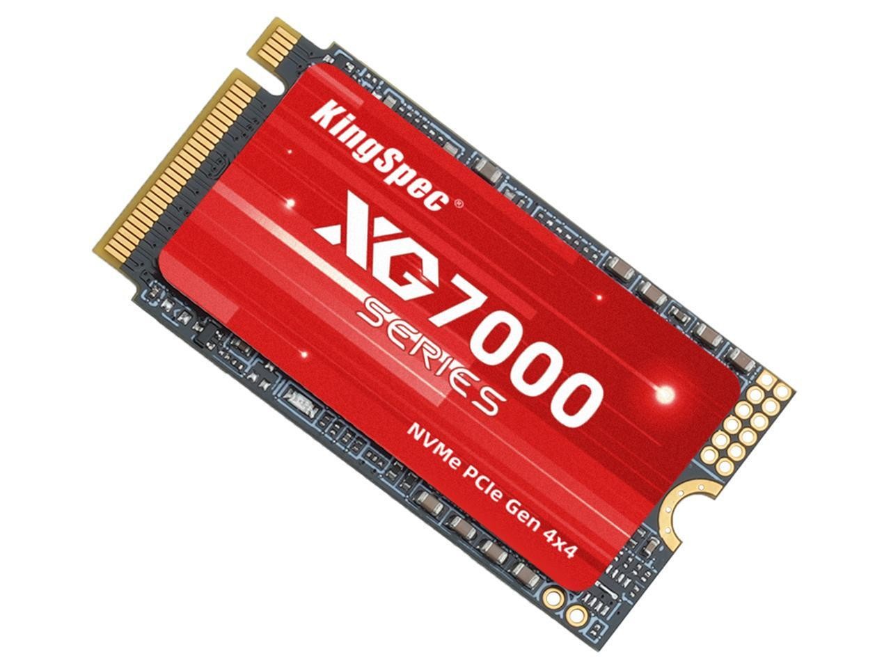 2TB NVMe PCIe 4.0x4  M.2 2242 Internal Solid Drive High Performance KingSpec